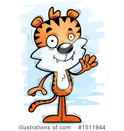 Royalty-Free (RF) Tiger Clipart Illustration by Cory Thoman - Stock Sample #1511944