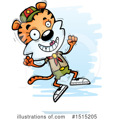 Royalty-Free (RF) Tiger Clipart Illustration by Cory Thoman - Stock Sample #1515205