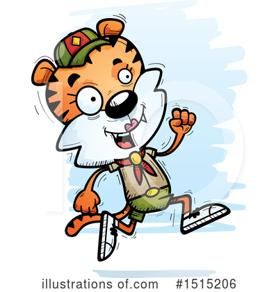 Royalty-Free (RF) Tiger Clipart Illustration by Cory Thoman - Stock Sample #1515206