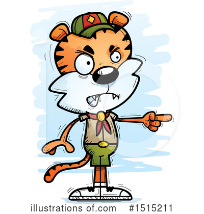 Royalty-Free (RF) Tiger Clipart Illustration by Cory Thoman - Stock Sample #1515211