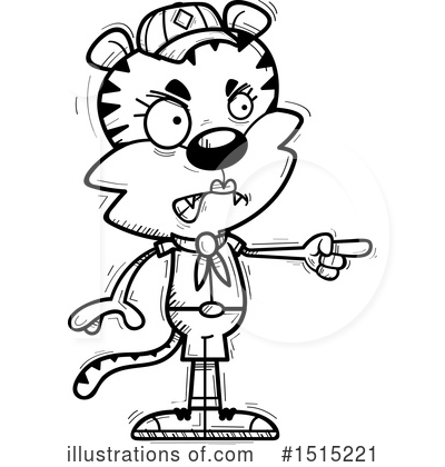 Royalty-Free (RF) Tiger Clipart Illustration by Cory Thoman - Stock Sample #1515221