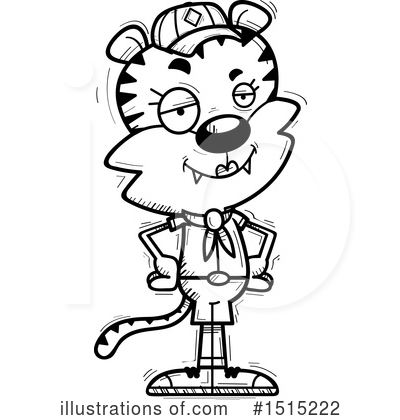 Royalty-Free (RF) Tiger Clipart Illustration by Cory Thoman - Stock Sample #1515222