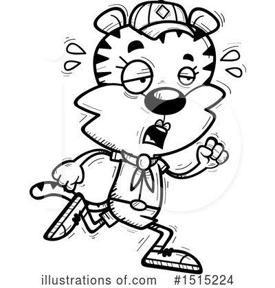 Royalty-Free (RF) Tiger Clipart Illustration by Cory Thoman - Stock Sample #1515224