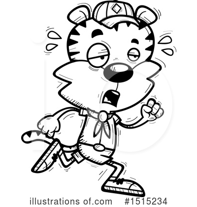 Royalty-Free (RF) Tiger Clipart Illustration by Cory Thoman - Stock Sample #1515234