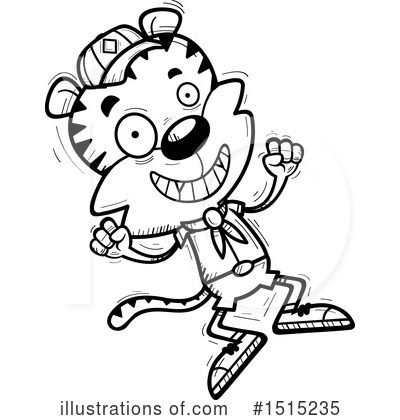 Royalty-Free (RF) Tiger Clipart Illustration by Cory Thoman - Stock Sample #1515235