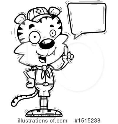 Royalty-Free (RF) Tiger Clipart Illustration by Cory Thoman - Stock Sample #1515238