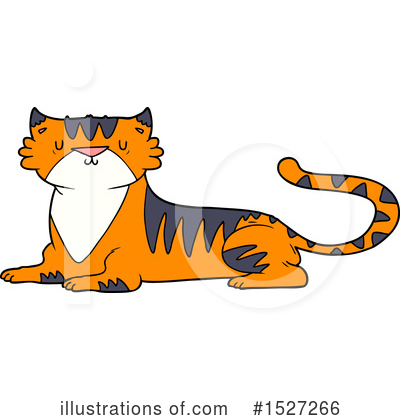 Royalty-Free (RF) Tiger Clipart Illustration by lineartestpilot - Stock Sample #1527266