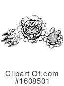 Tiger Clipart #1608501 by AtStockIllustration