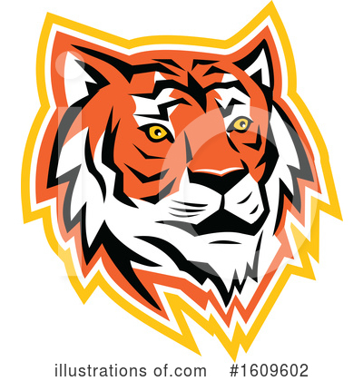 Tiger Clipart #1609602 by patrimonio