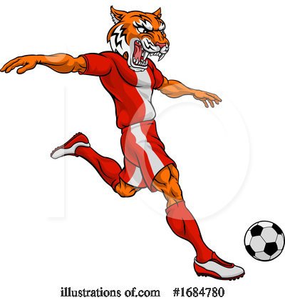 Royalty-Free (RF) Tiger Clipart Illustration by AtStockIllustration - Stock Sample #1684780