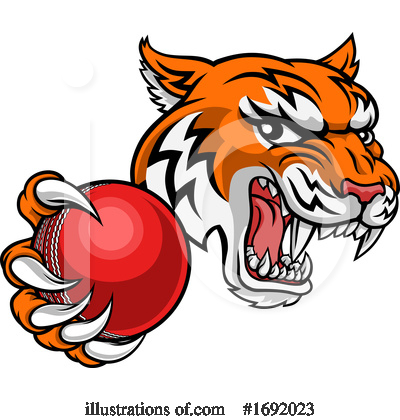 Royalty-Free (RF) Tiger Clipart Illustration by AtStockIllustration - Stock Sample #1692023