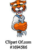Tiger Clipart #1694586 by AtStockIllustration