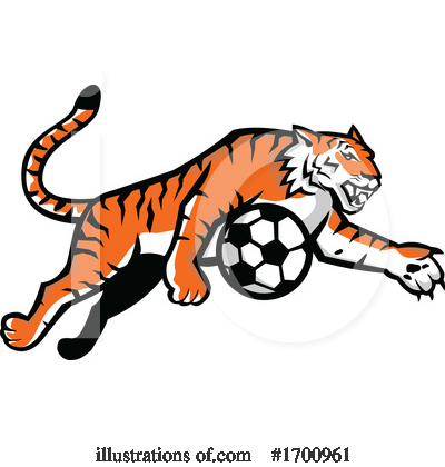 Tiger Clipart #1700961 by patrimonio