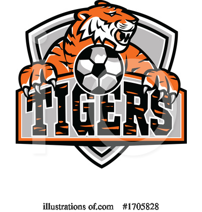 Tiger Clipart #1705828 by patrimonio