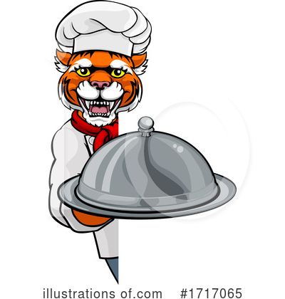 Royalty-Free (RF) Tiger Clipart Illustration by AtStockIllustration - Stock Sample #1717065