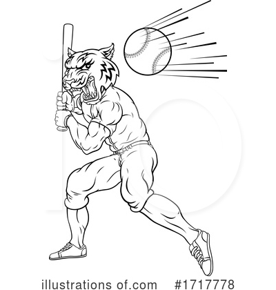 Royalty-Free (RF) Tiger Clipart Illustration by AtStockIllustration - Stock Sample #1717778