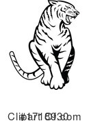 Tiger Clipart #1718930 by patrimonio