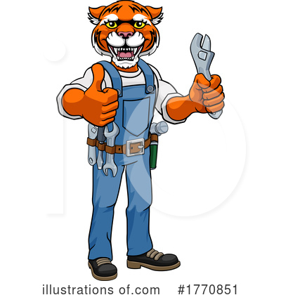 Worker Clipart #1770851 by AtStockIllustration