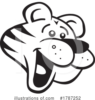Tiger Clipart #1787252 by Johnny Sajem
