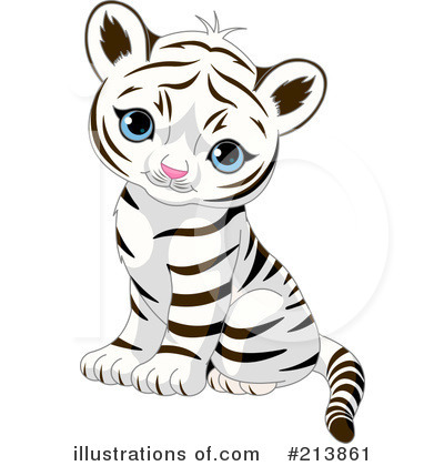 White Tiger Clipart #213861 by Pushkin