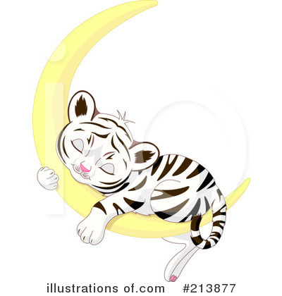 Royalty-Free (RF) Tiger Clipart Illustration by Pushkin - Stock Sample #213877
