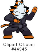 Tiger Clipart #44945 by Cory Thoman