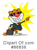 Tiger Clipart #86836 by Hit Toon