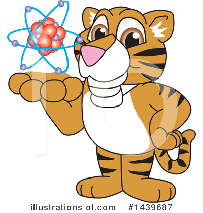 Royalty-Free (RF) Tiger Cub Mascot Clipart Illustration by Mascot Junction - Stock Sample #1439687