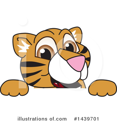 Royalty-Free (RF) Tiger Cub Mascot Clipart Illustration by Mascot Junction - Stock Sample #1439701
