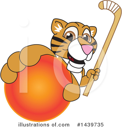 Royalty-Free (RF) Tiger Cub Mascot Clipart Illustration by Mascot Junction - Stock Sample #1439735