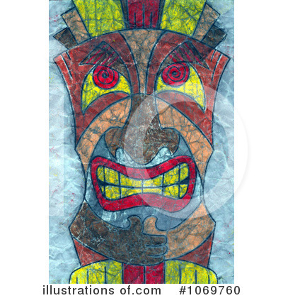 Royalty-Free (RF) Tiki Clipart Illustration by LoopyLand - Stock Sample #1069760