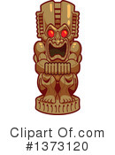 Tiki Clipart #1373120 by Clip Art Mascots