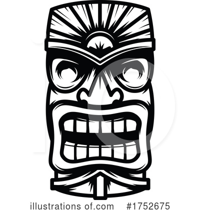 Tiki Clipart #1752675 by Vector Tradition SM