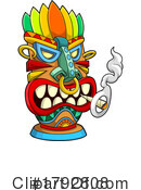 Tiki Clipart #1792808 by Hit Toon