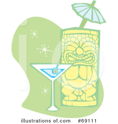 Royalty-Free (RF) Tiki Clipart Illustration by xunantunich - Stock Sample #69111
