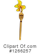 Tiki Torch Clipart #1266257 by BNP Design Studio