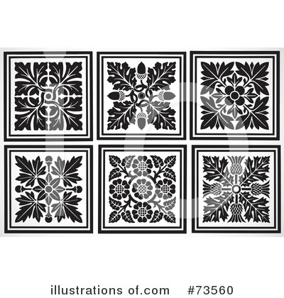 Royalty-Free (RF) Tiles Clipart Illustration by BestVector - Stock Sample #73560
