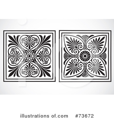 Royalty-Free (RF) Tiles Clipart Illustration by BestVector - Stock Sample #73672
