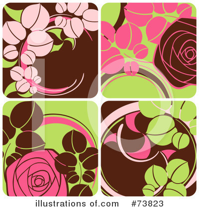 Floral Background Clipart #73823 by elena
