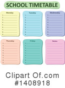Time Table Clipart #1408918 by visekart
