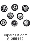 Tire Clipart #1255469 by Vector Tradition SM