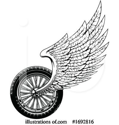 Royalty-Free (RF) Tire Clipart Illustration by Vector Tradition SM - Stock Sample #1692816