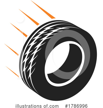 Tire Clipart #1786996 by Vector Tradition SM