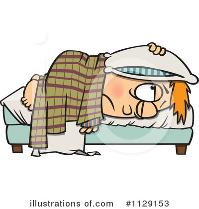 Royalty-Free (RF) Tired Clipart Illustration by toonaday - Stock Sample #1129153