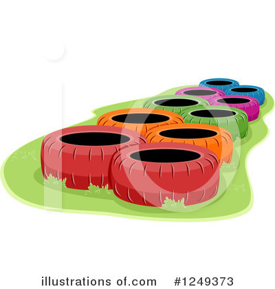 Royalty-Free (RF) Tires Clipart Illustration by BNP Design Studio - Stock Sample #1249373