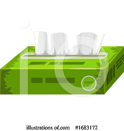 Tissue Box Clipart #1683172 by Vector Tradition SM