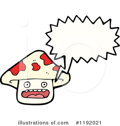 Royalty-Free (RF) Toadstool Clipart Illustration by lineartestpilot - Stock Sample #1192021