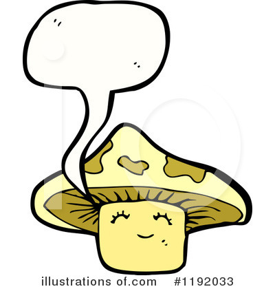 Royalty-Free (RF) Toadstool Clipart Illustration by lineartestpilot - Stock Sample #1192033