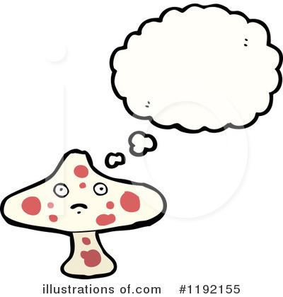 Royalty-Free (RF) Toadstool Clipart Illustration by lineartestpilot - Stock Sample #1192155