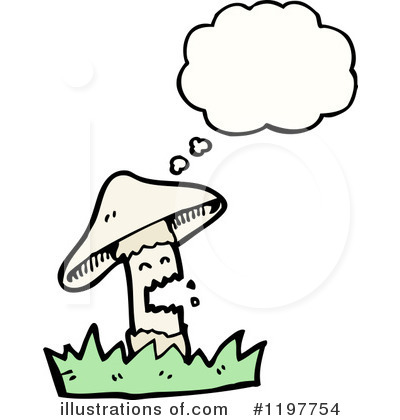 Royalty-Free (RF) Toadstool Clipart Illustration by lineartestpilot - Stock Sample #1197754